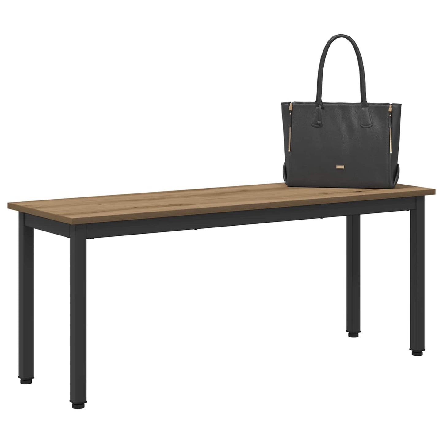 Bank Ambachtelijk eiken 110 x 35 x 45 cm Bewerkt hout