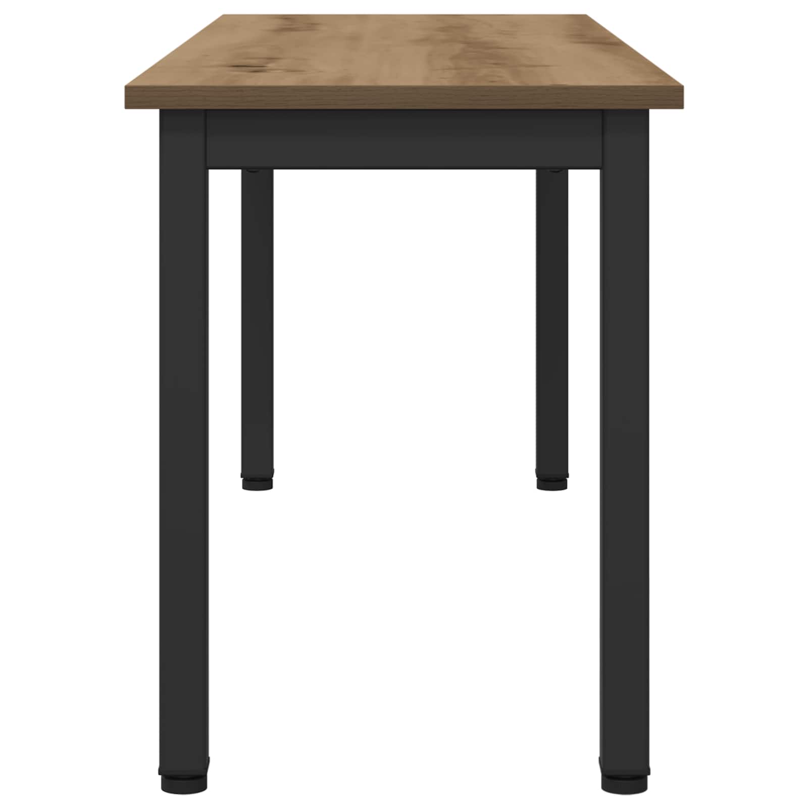 Bank Ambachtelijk eiken 110 x 35 x 45 cm Bewerkt hout