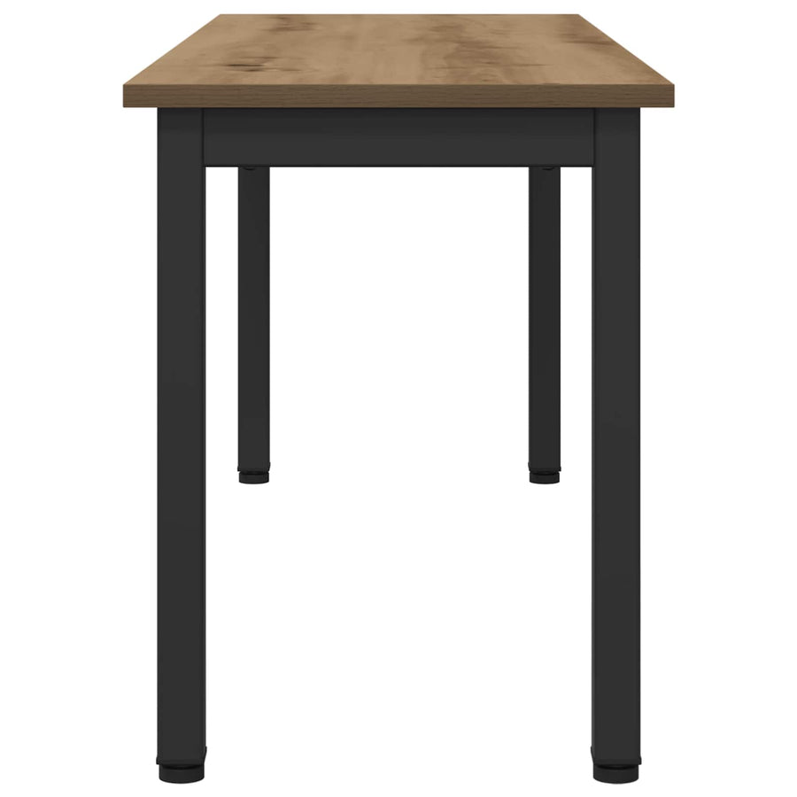 Bank Ambachtelijk eiken 110 x 35 x 45 cm Bewerkt hout