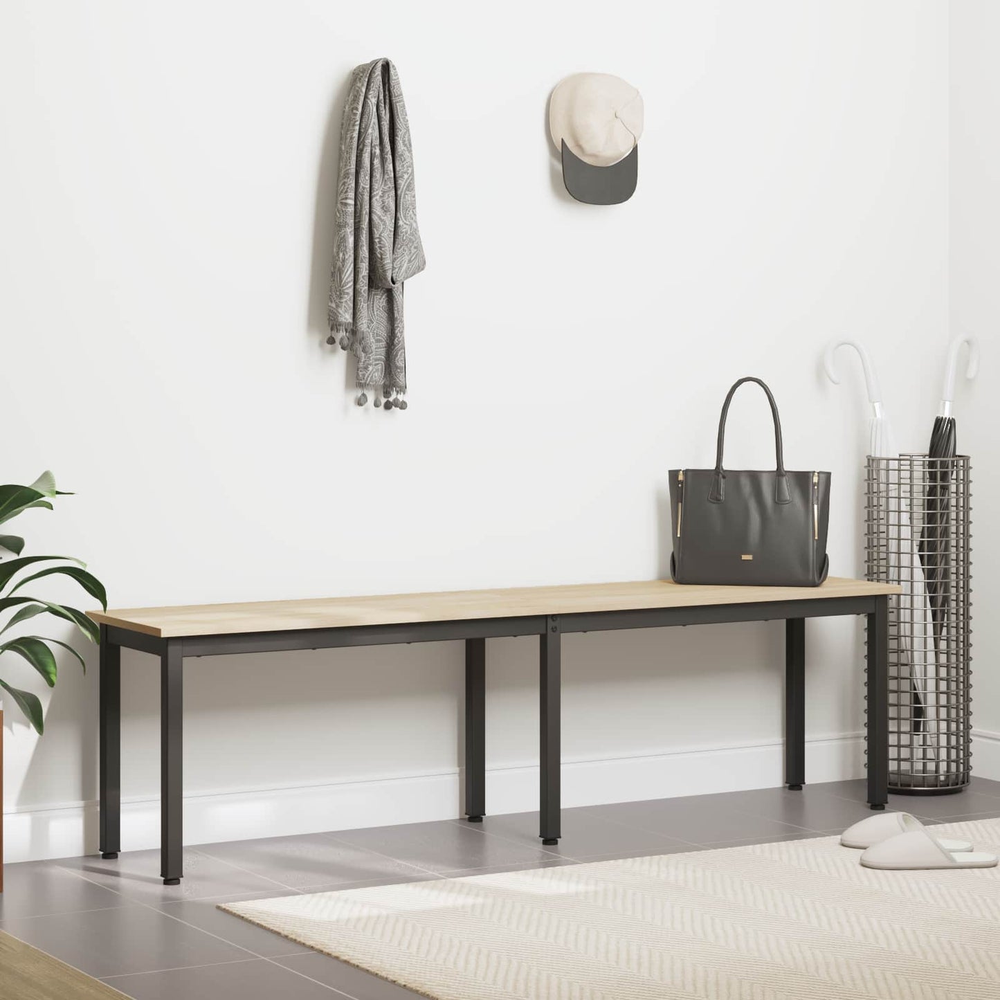 Bank Sonoma 160 x 35 x 45 cm Bewerkt hout
