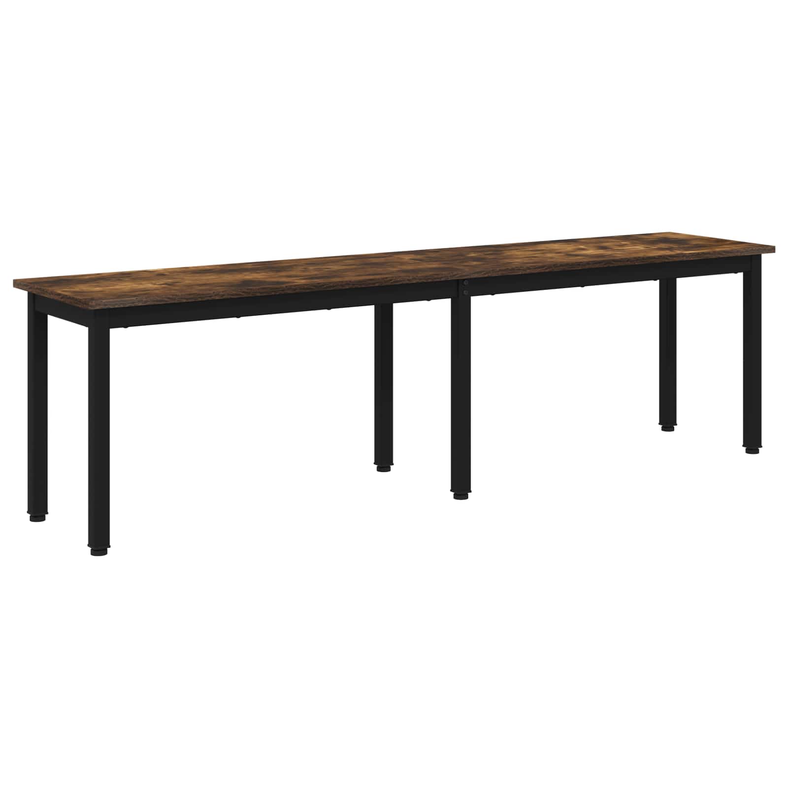 Bank Rook Eik 160 x 35 x 45 cm Bewerkt hout