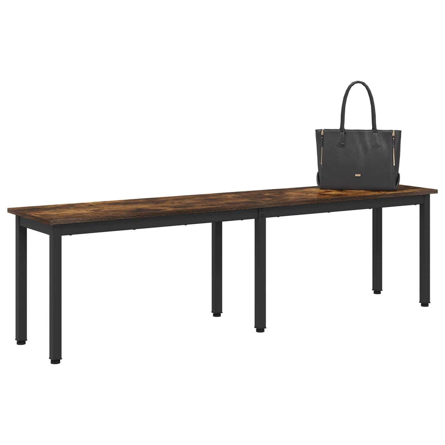Bank Rook Eik 160 x 35 x 45 cm Bewerkt hout