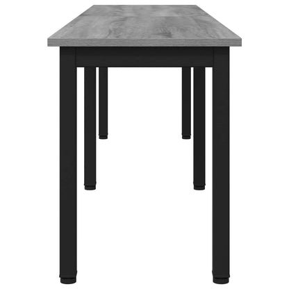 Bank Grijs Sonoma 160 x 35 x 45 cm Bewerkt hout