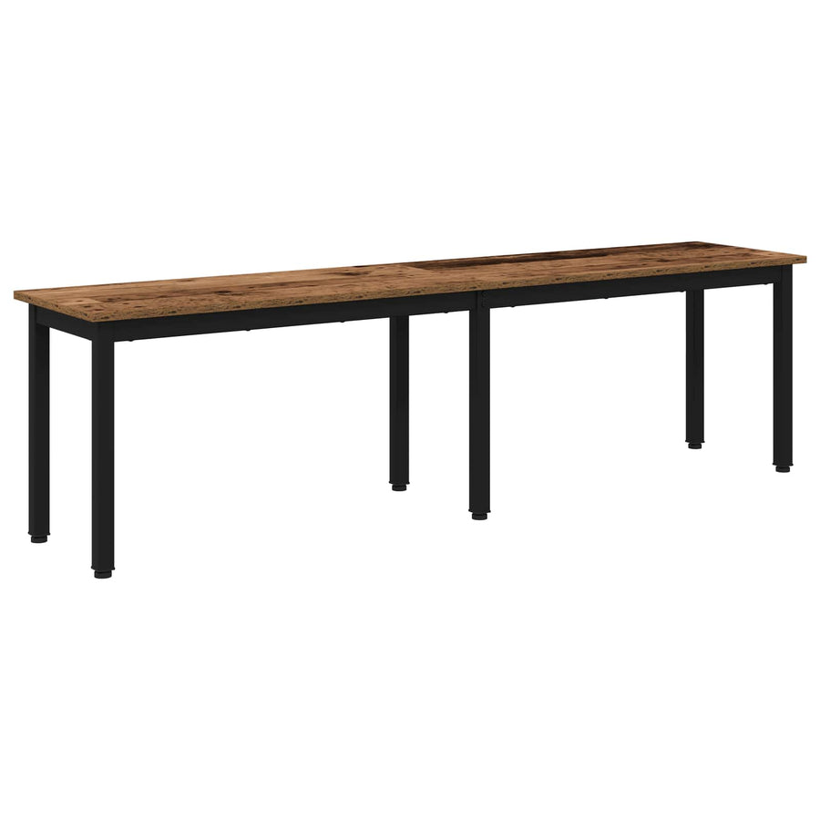 Bank Oudhout 160 x 35 x 45 cm Bewerkt hout