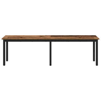 Bank Oudhout 160 x 35 x 45 cm Bewerkt hout