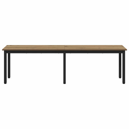 Bank Ambachtelijk eiken 160 x 35 x 45 cm Bewerkt hout