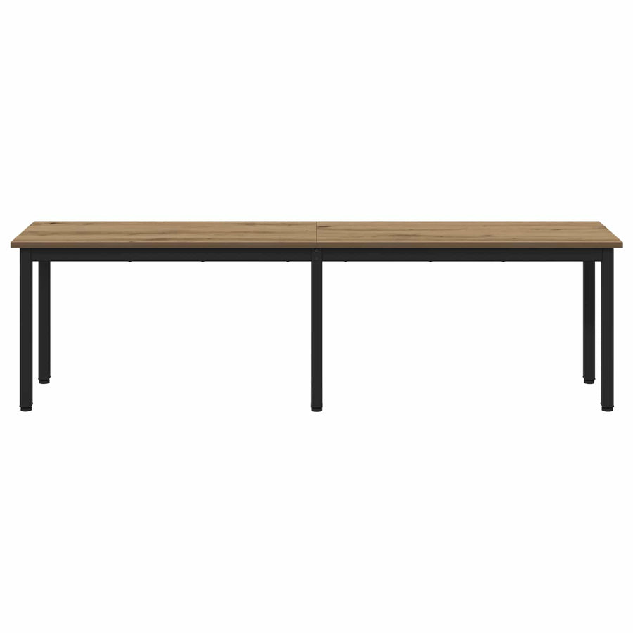 Bank Ambachtelijk eiken 160 x 35 x 45 cm Bewerkt hout