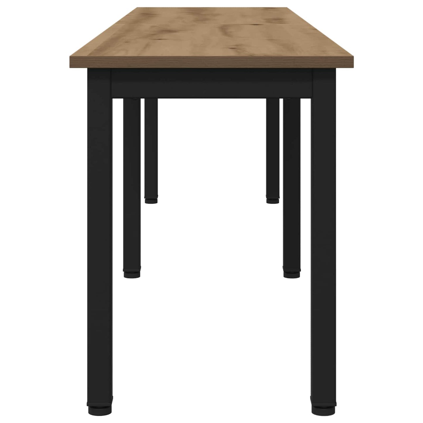 Bank Ambachtelijk eiken 160 x 35 x 45 cm Bewerkt hout
