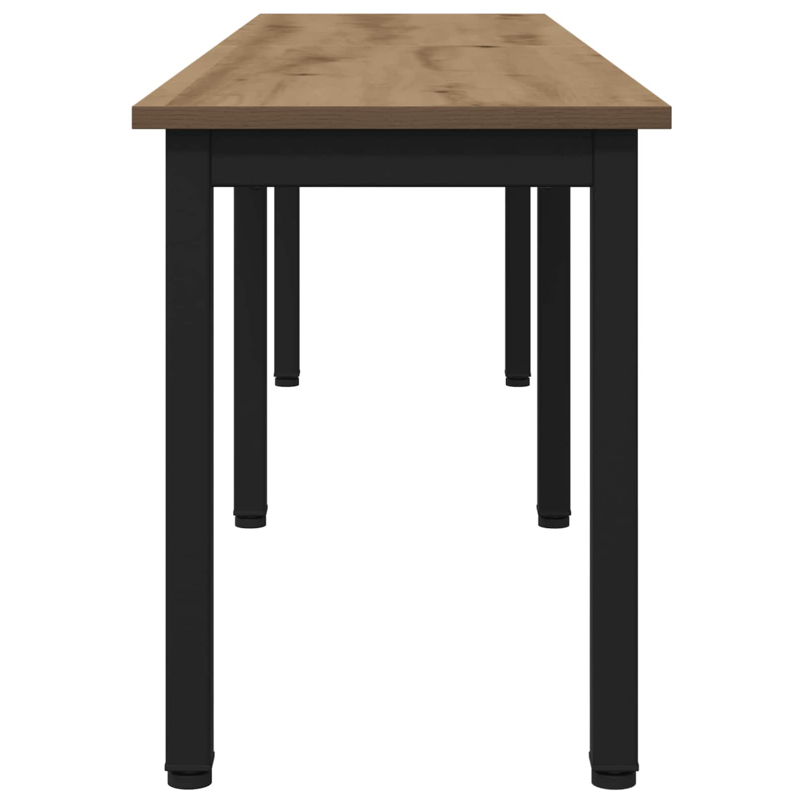 Bank Ambachtelijk eiken 160 x 35 x 45 cm Bewerkt hout