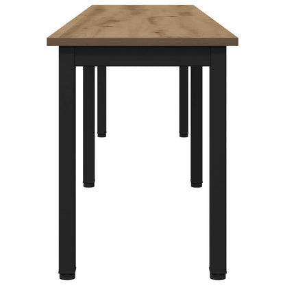 Bank Ambachtelijk eiken 160 x 35 x 45 cm Bewerkt hout