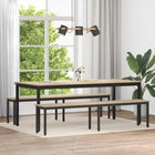 Bank 200x35x45 cm bewerkt hout sonoma