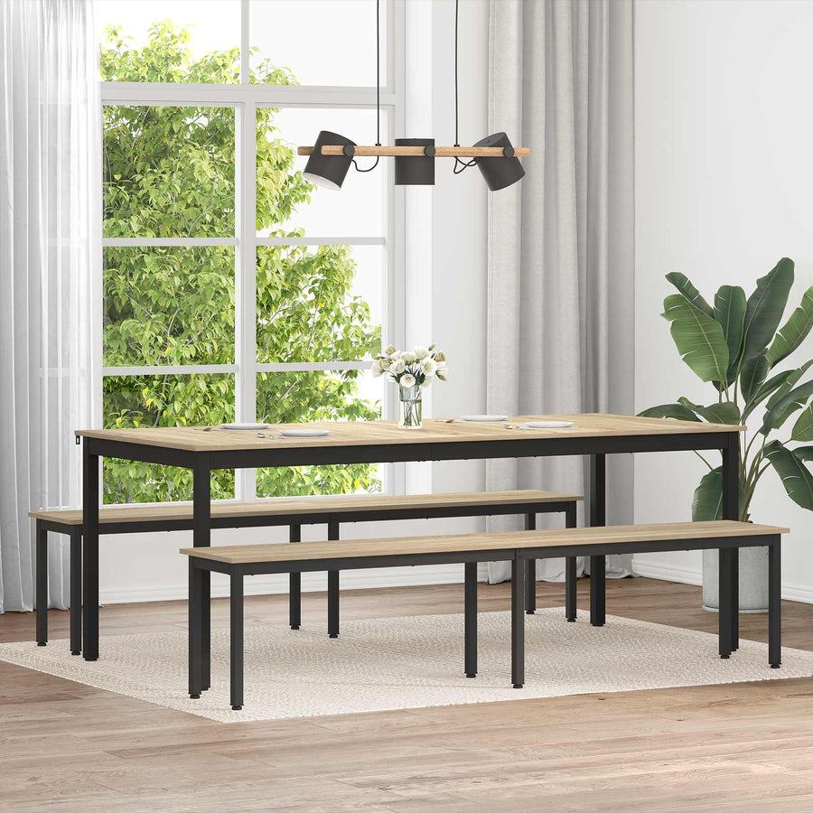 Bank Sonoma 200 x 35 x 45 cm Bewerkt hout