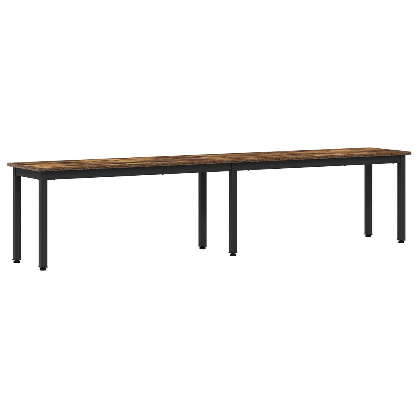 Bank Rook Eik 200 x 35 x 45 cm Bewerkt hout