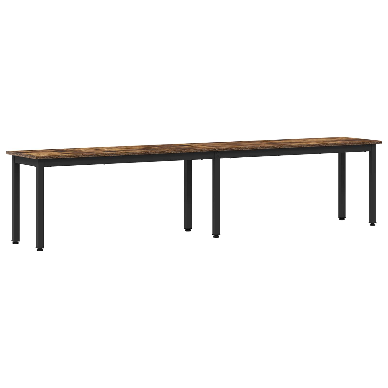 Bank Rook Eik 200 x 35 x 45 cm Bewerkt hout