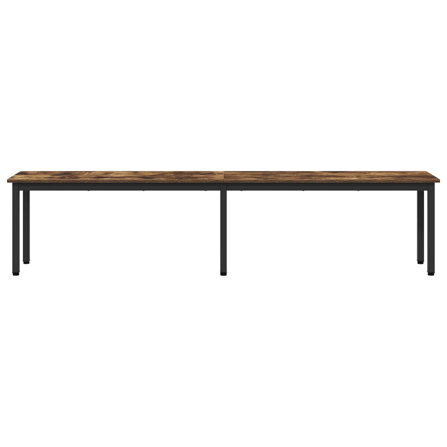 Bank Rook Eik 200 x 35 x 45 cm Bewerkt hout