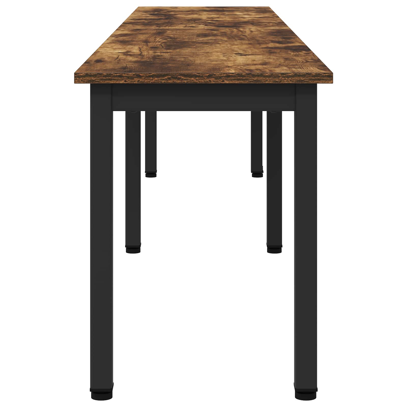 Bank Rook Eik 200 x 35 x 45 cm Bewerkt hout
