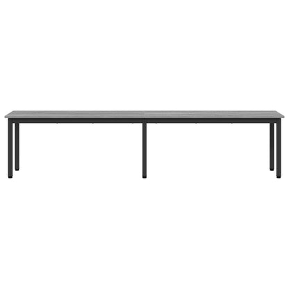 Bank Grijs Sonoma 200 x 35 x 45 cm Bewerkt hout