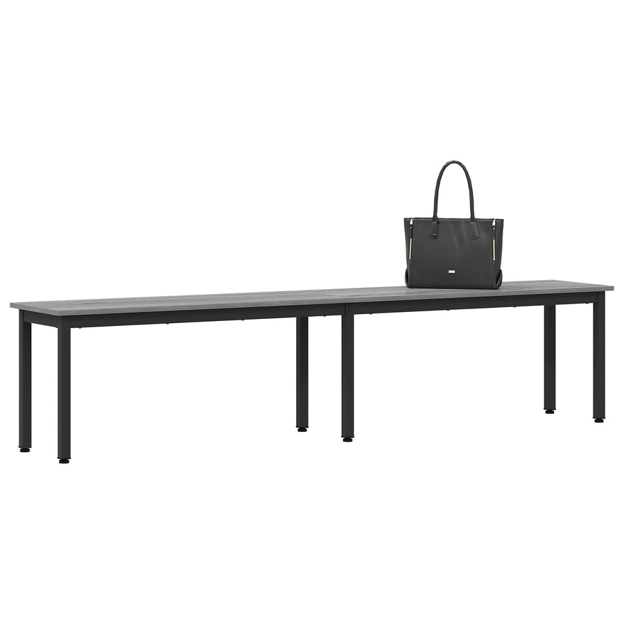 Bank Grijs Sonoma 200 x 35 x 45 cm Bewerkt hout