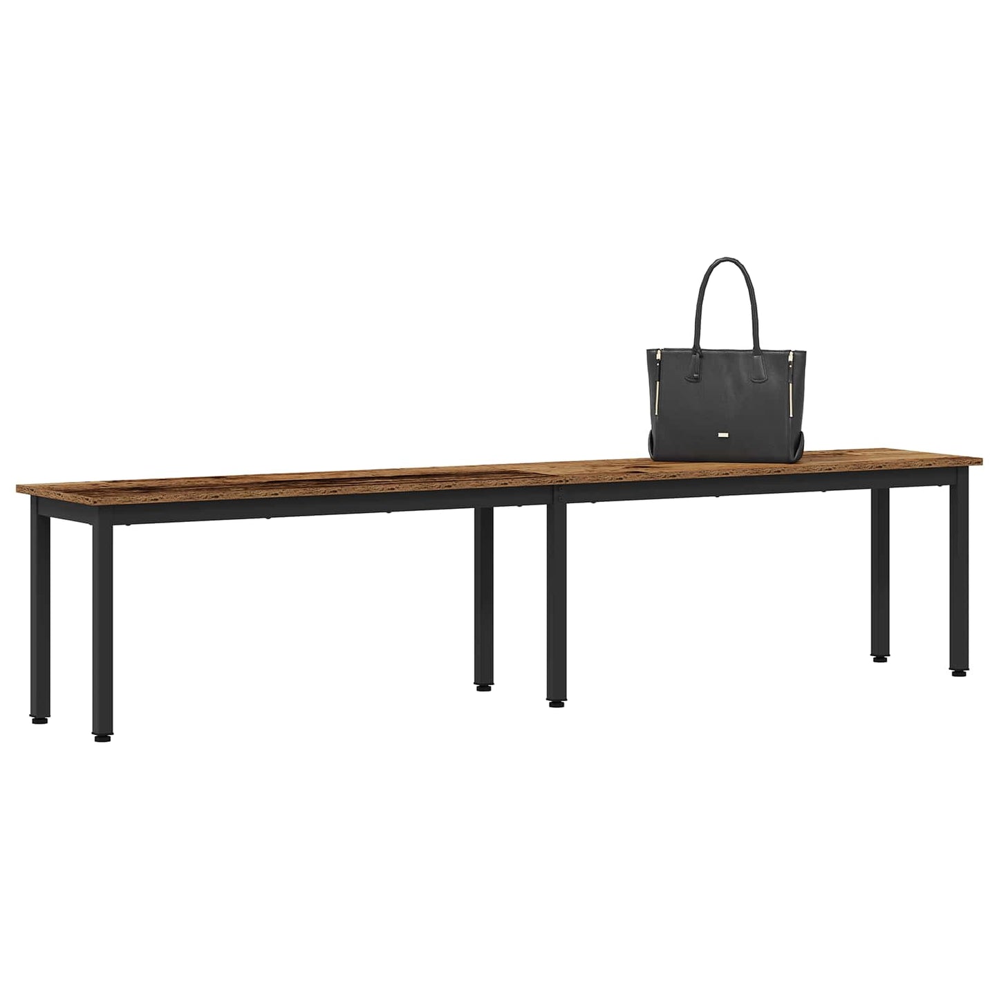 Bank Oudhout 200 x 35 x 45 cm Bewerkt hout