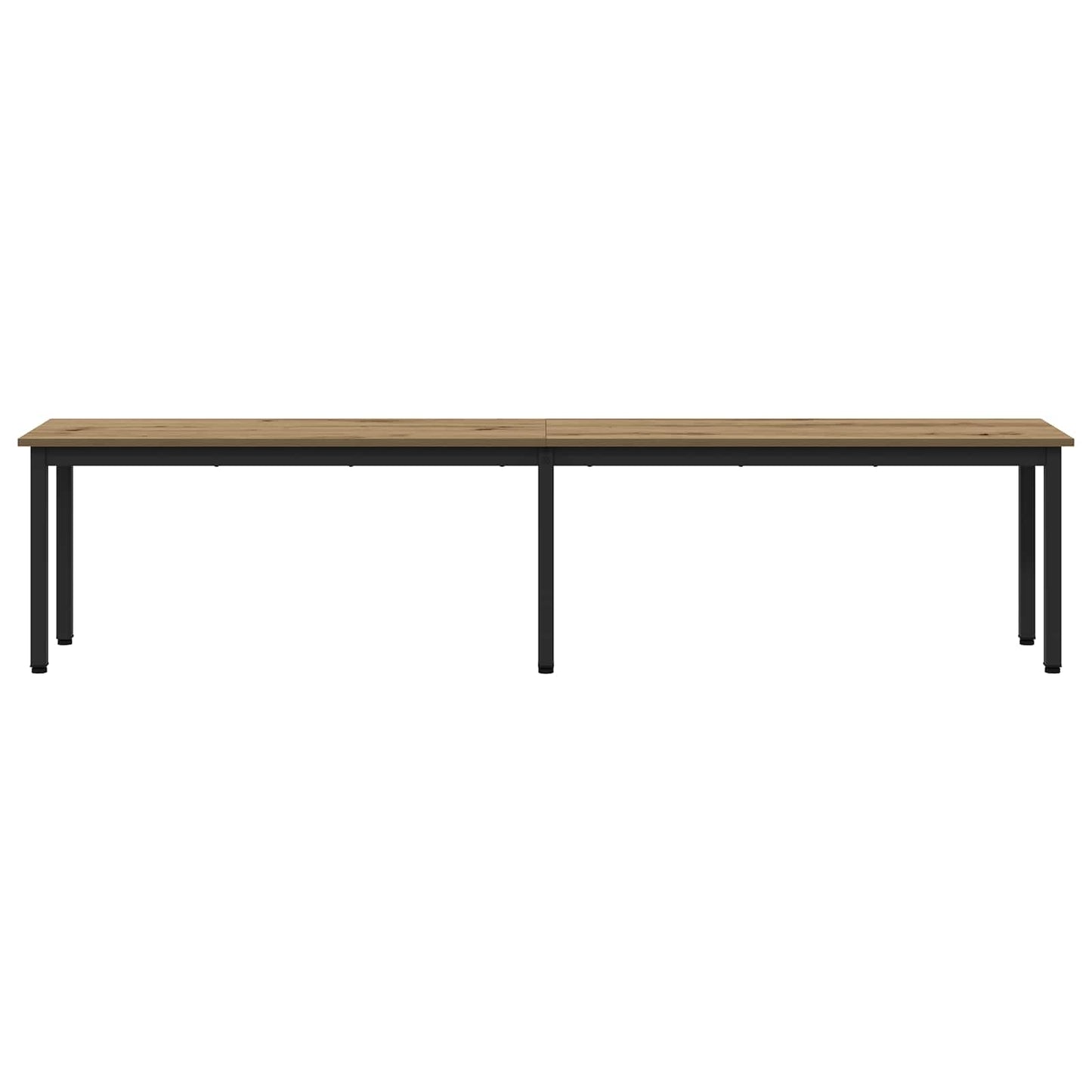 Bank Ambachtelijk eiken 200 x 35 x 45 cm Bewerkt hout
