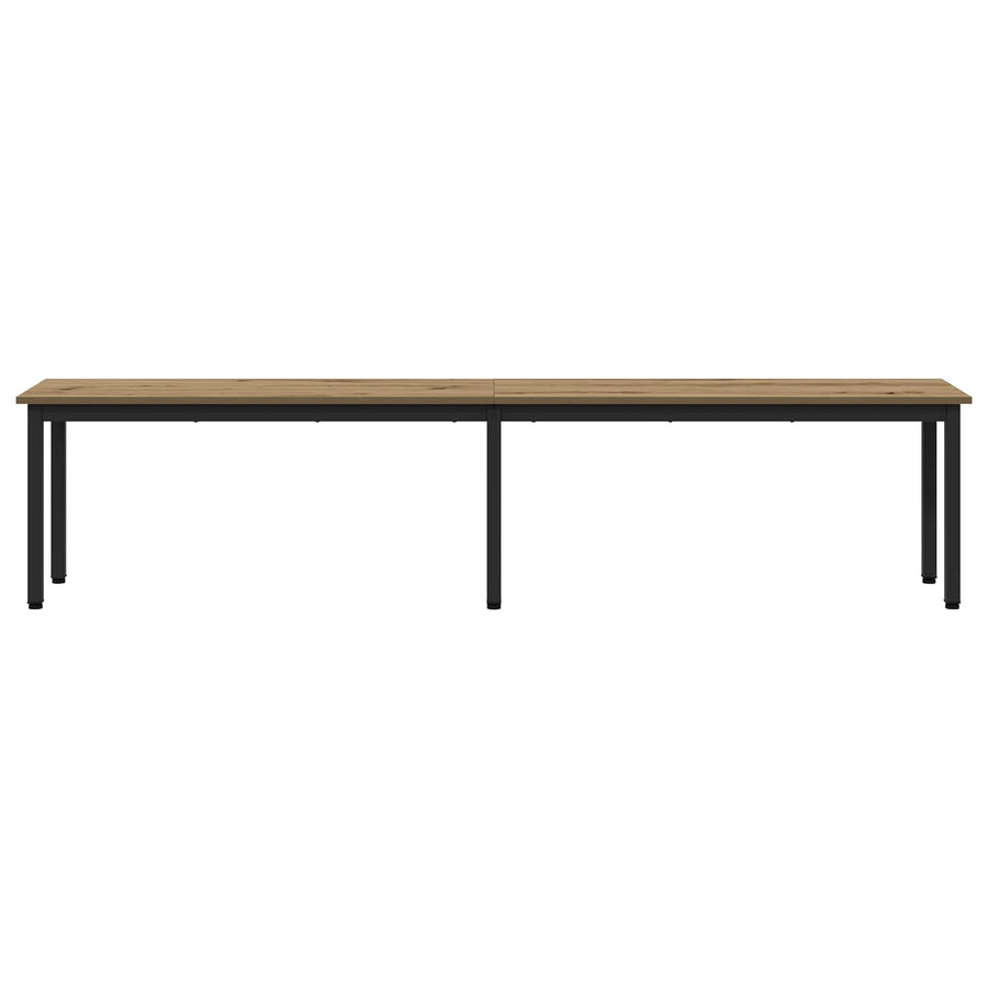 Bank Ambachtelijk eiken 200 x 35 x 45 cm Bewerkt hout