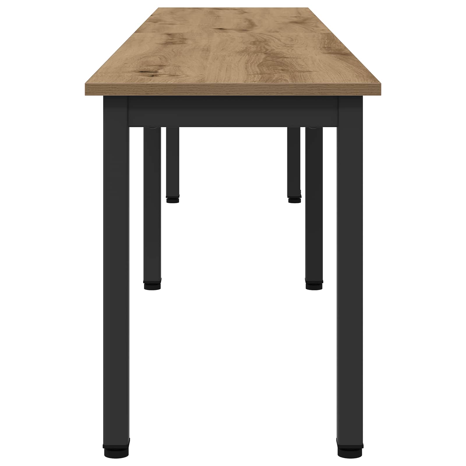 Bank Ambachtelijk eiken 200 x 35 x 45 cm Bewerkt hout