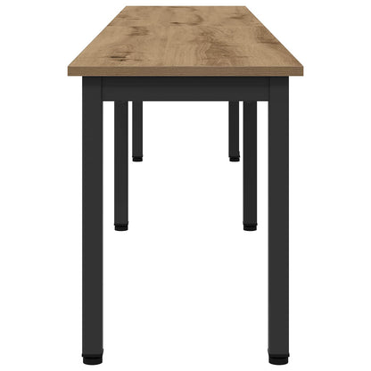 Bank Ambachtelijk eiken 200 x 35 x 45 cm Bewerkt hout