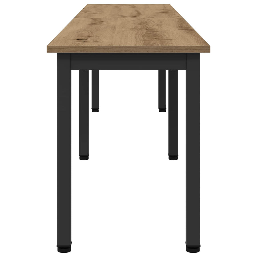 Bank Ambachtelijk eiken 200 x 35 x 45 cm Bewerkt hout