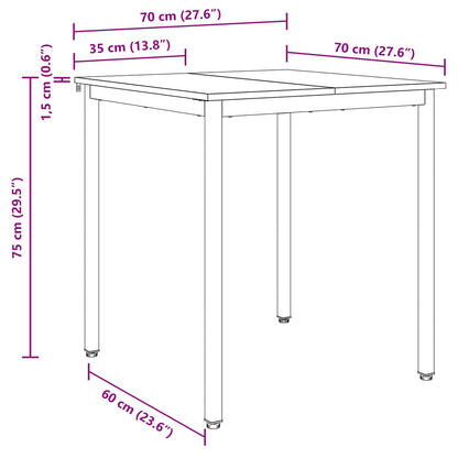 Eettafels METAAL
