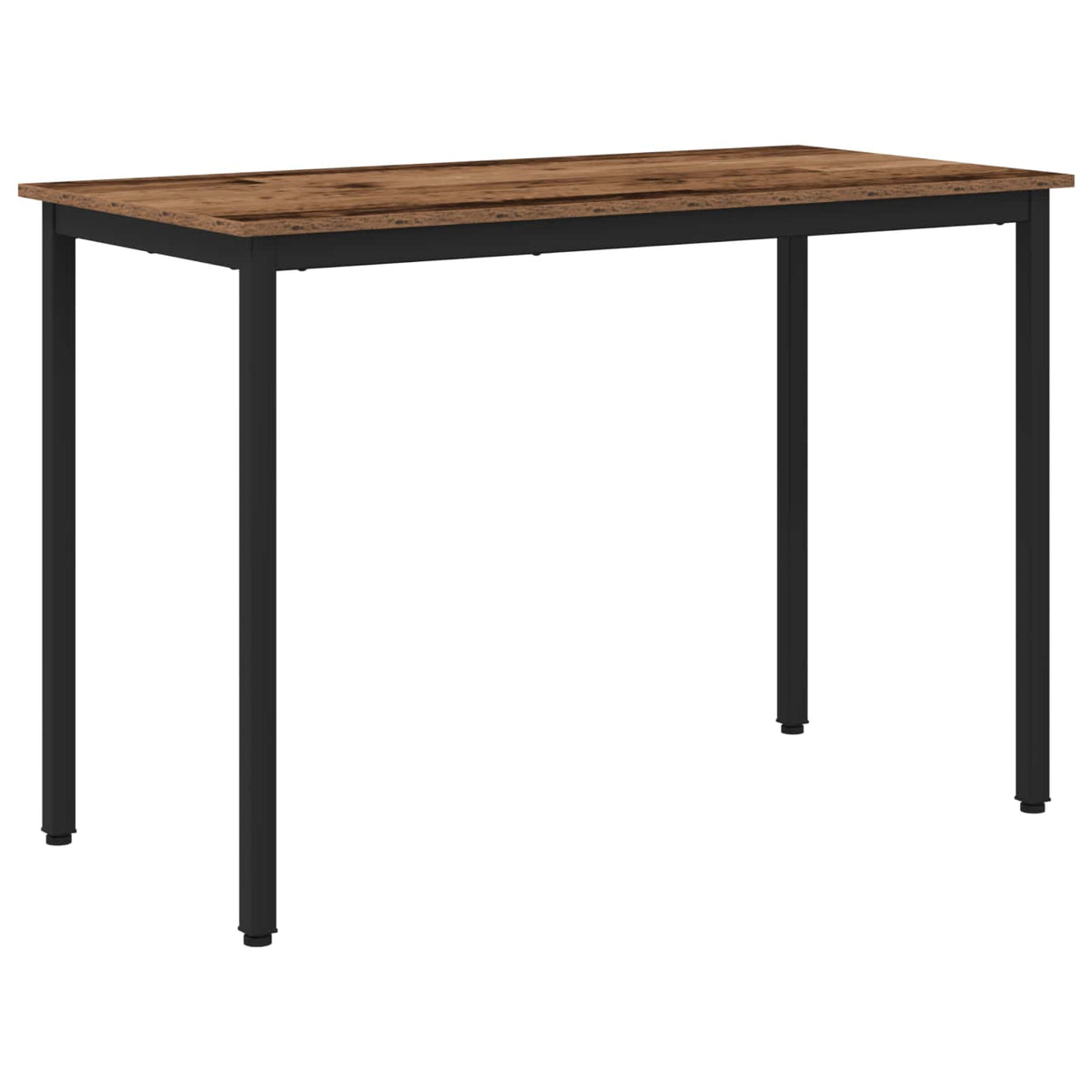 Eettafels 110 x 55 x 75 cm Bewerkt hout Oud hout Rechthoekig