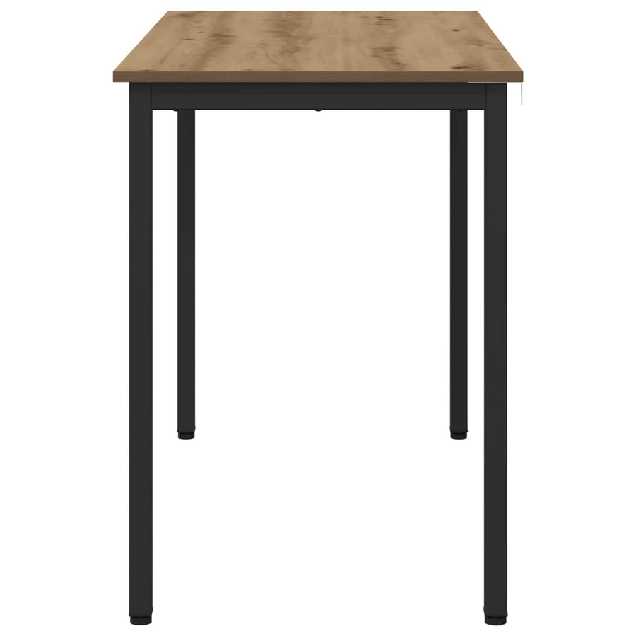 Eettafels 110 x 55 x 75 cm Bewerkt hout Artisanaal eiken