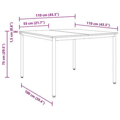 Eettafels METAAL