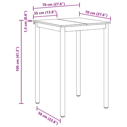 Eettafels Bewerkt hout