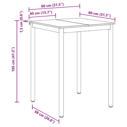 Eettafels Bewerkt hout