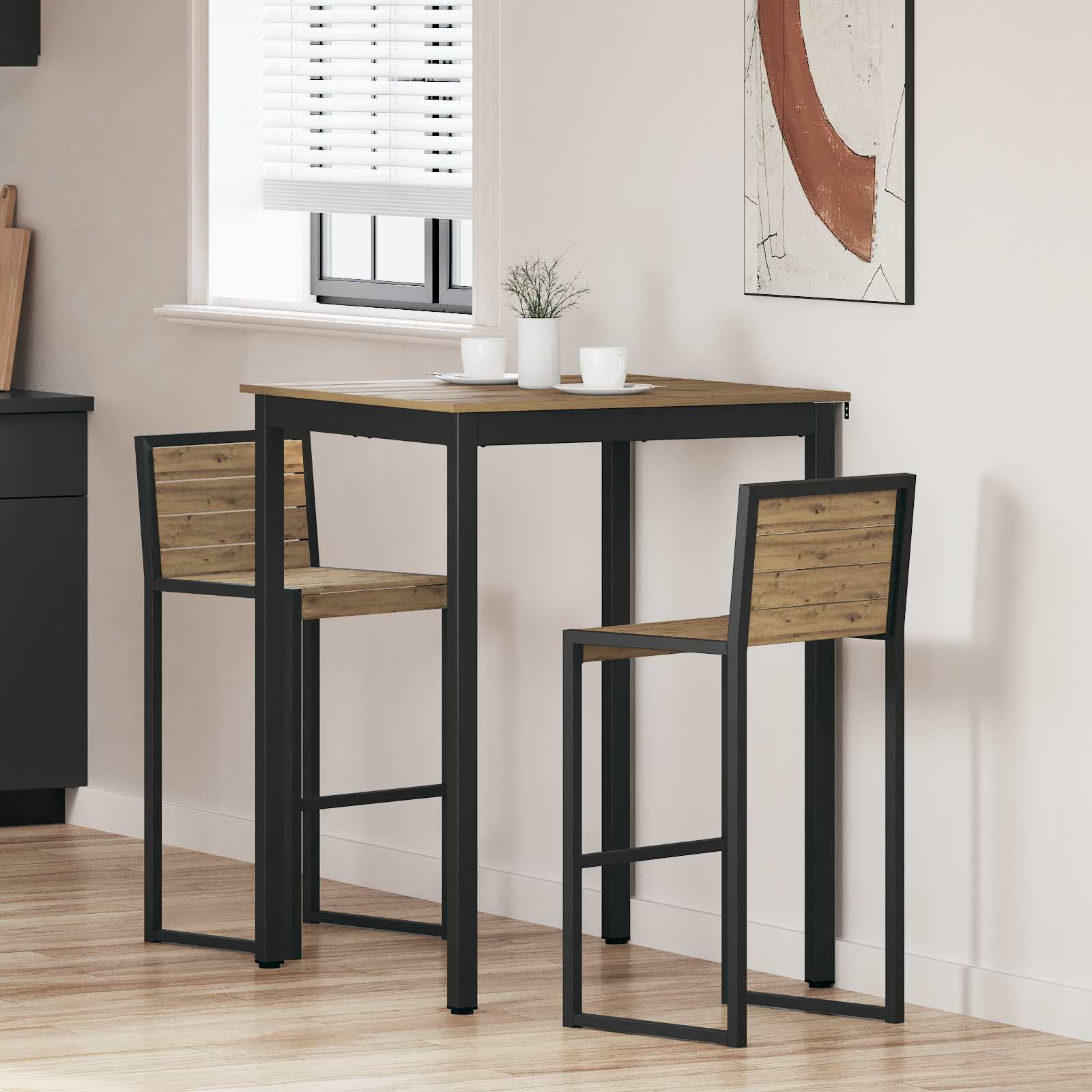 Eettafels Bewerkt hout