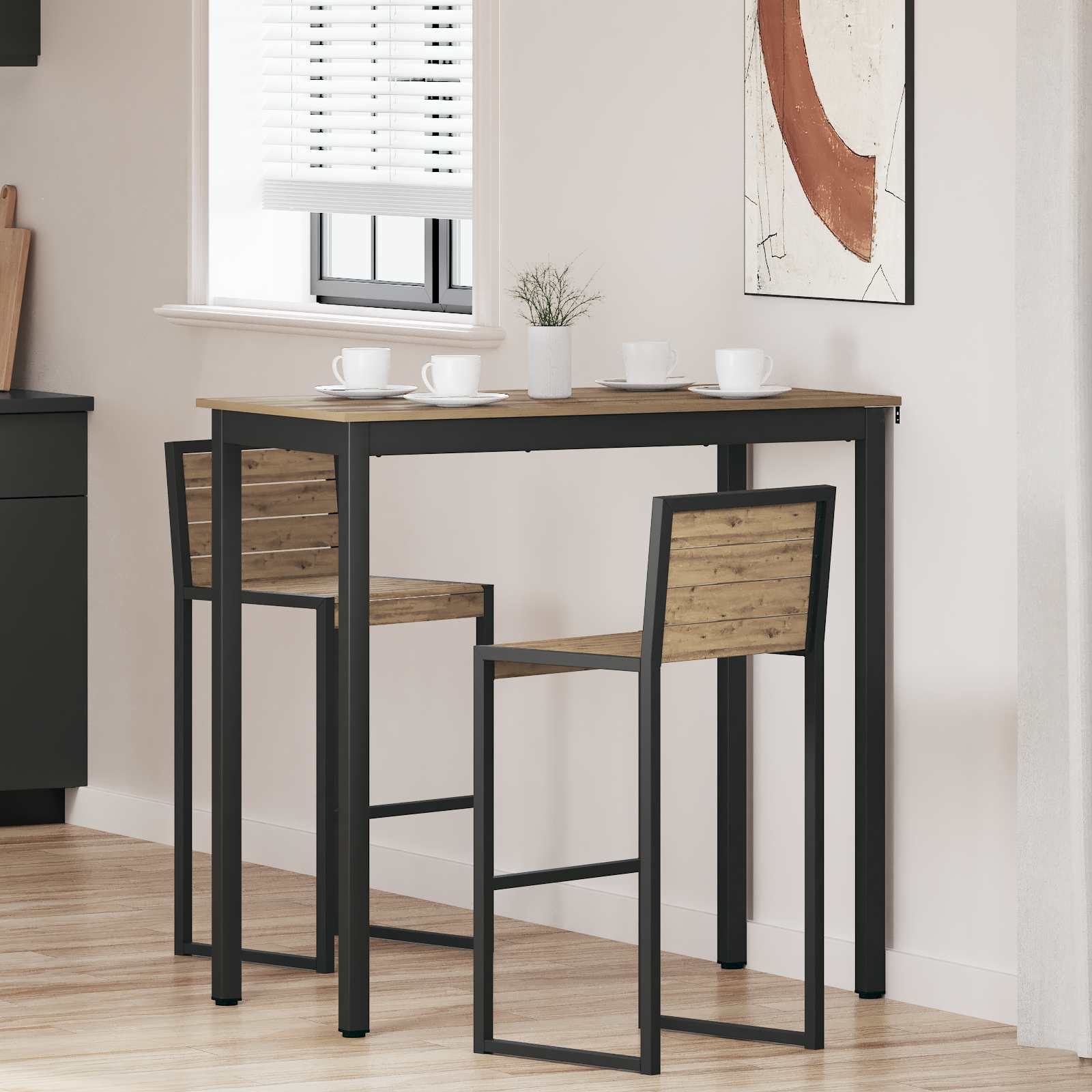 Eettafels Bewerkt hout