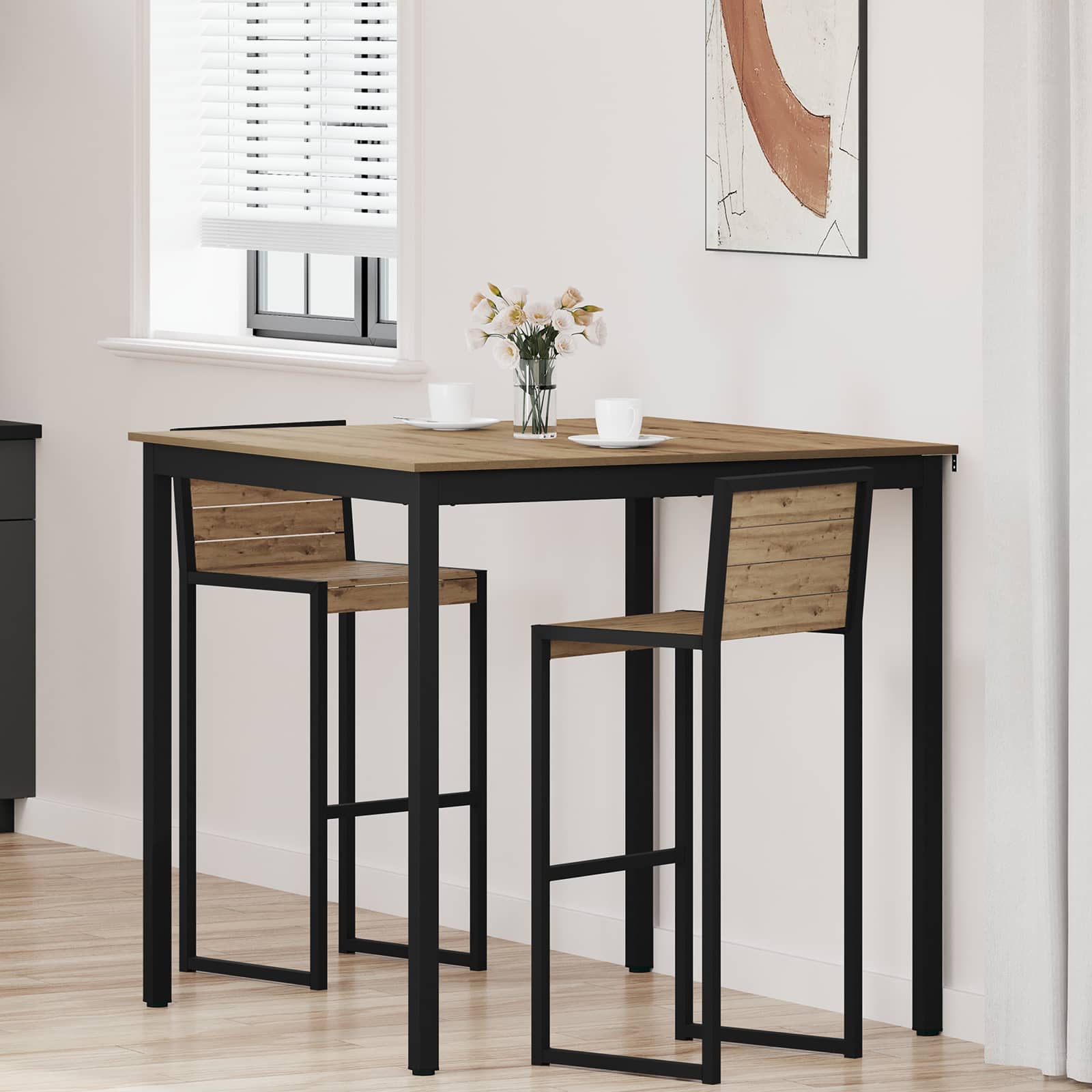 Eettafels Bewerkt hout