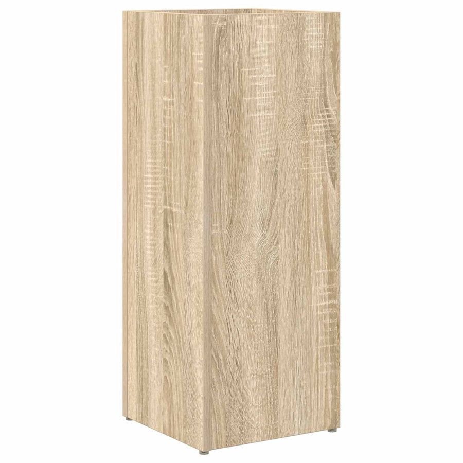 Paraplu Standaard Sonoma Eiken 25 x 24,5 x 64 cm Bewerkt hout