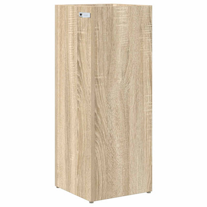 Paraplu Standaard Sonoma Eiken 25 x 24,5 x 64 cm Bewerkt hout