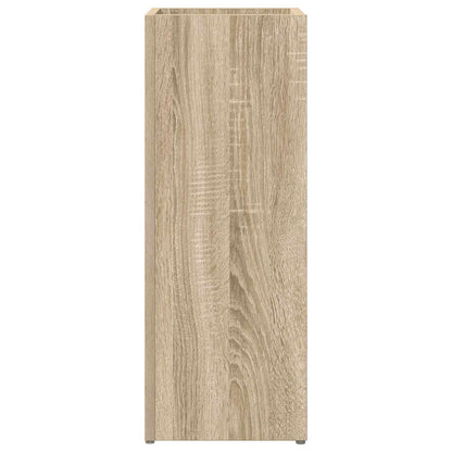 Paraplu Standaard Sonoma Eiken 25 x 24,5 x 64 cm Bewerkt hout