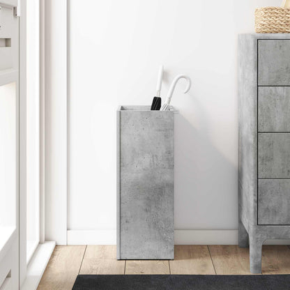 Paraplu Standaard Beton Grijs 25 x 24,5 x 64 cm Bewerkt hout