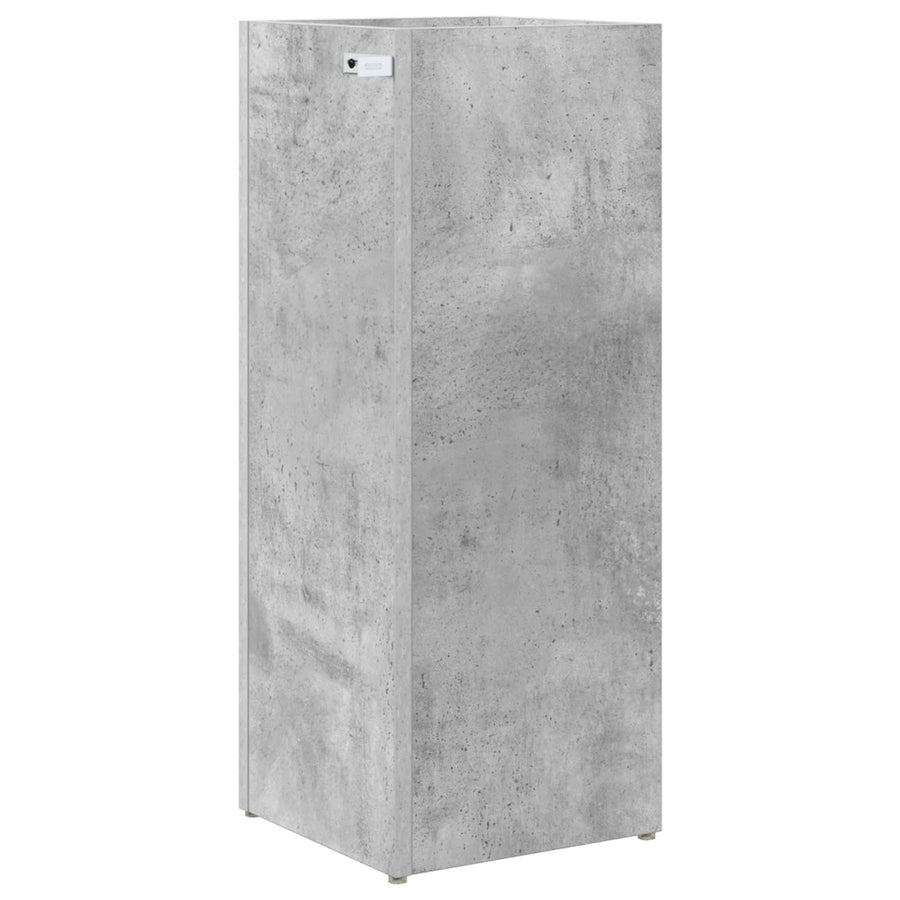 Paraplu Standaard Beton Grijs 25 x 24,5 x 64 cm Bewerkt hout
