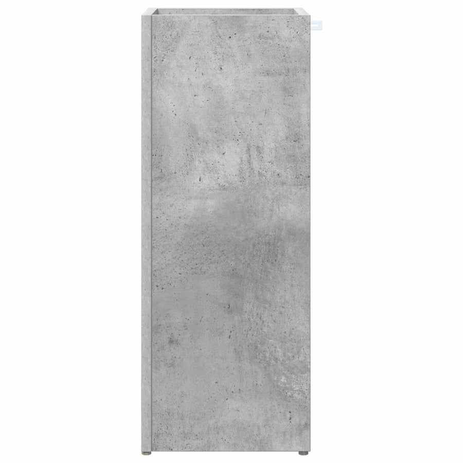 Paraplu Standaard Beton Grijs 25 x 24,5 x 64 cm Bewerkt hout