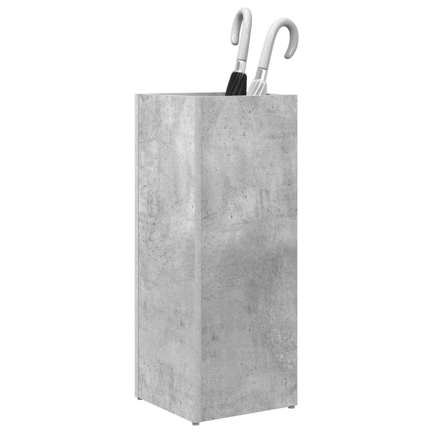 Paraplu Standaard Beton Grijs 25 x 24,5 x 64 cm Bewerkt hout