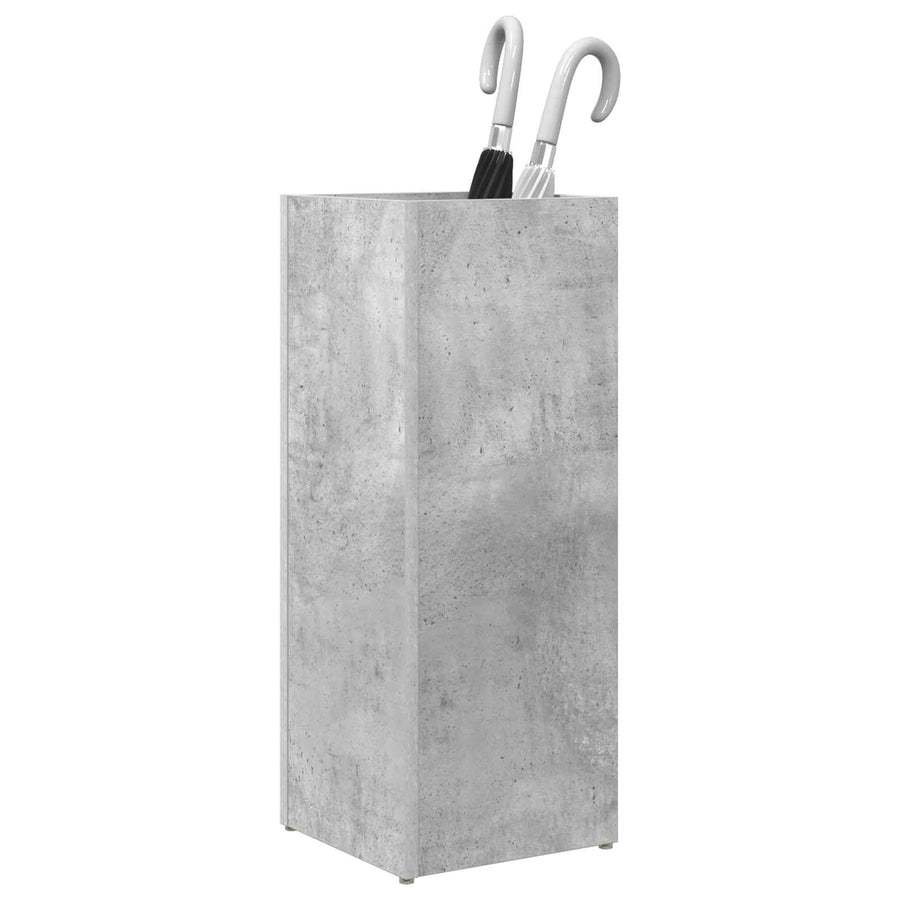 Paraplu Standaard Beton Grijs 25 x 24,5 x 64 cm Bewerkt hout