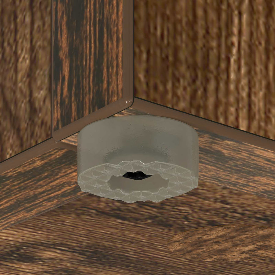 Paraplu Standaard Gerookt eiken 25 x 24,5 x 64 cm Bewerkt hout