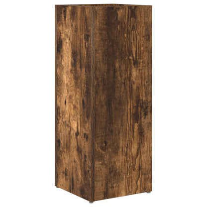 Paraplu Standaard Gerookt eiken 25 x 24,5 x 64 cm Bewerkt hout