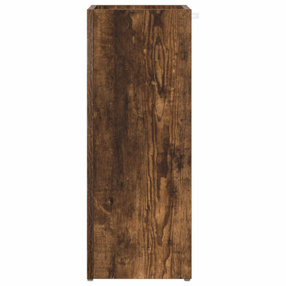 Paraplu Standaard Gerookt eiken 25 x 24,5 x 64 cm Bewerkt hout