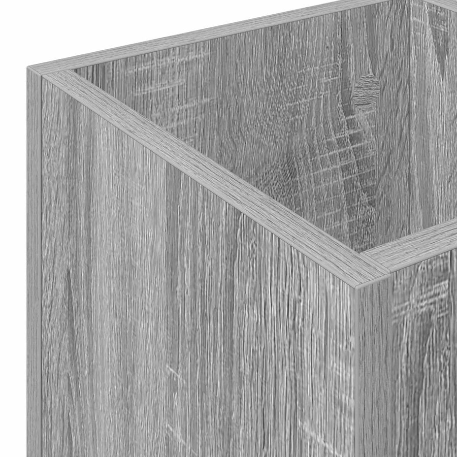 Paraplu Standaard Grijs Sonoma 25 x 24,5 x 64 cm Bewerkt hout