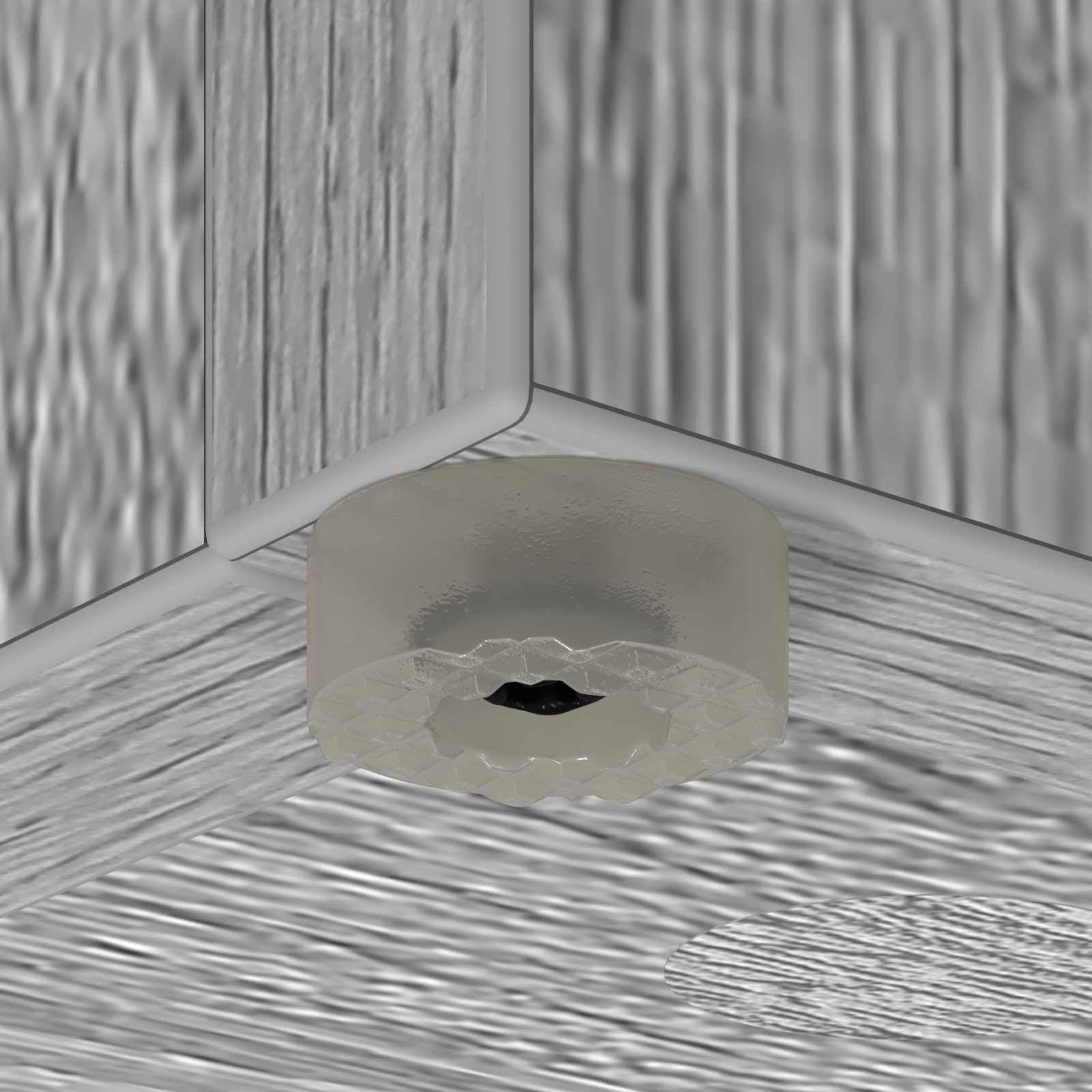 Paraplu Standaard Grijs Sonoma 25 x 24,5 x 64 cm Bewerkt hout